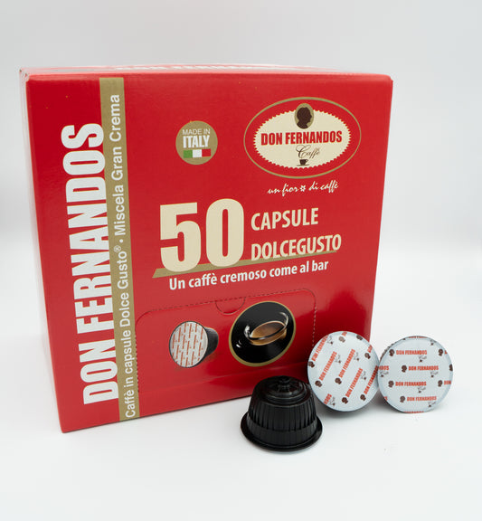 Don Fernandos Caffè - 50 Capsule compatibili Dolce Gusto